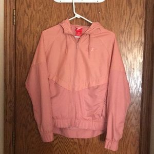 rose gold nike windbreaker